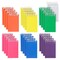 24 Pack Small Notepads for Party Favors - Top Spiral Mini Notebooks Bulk for Stocking Stuffers, Classroom Reward (6 Rainbow Colors, 2.25x3.5 In)